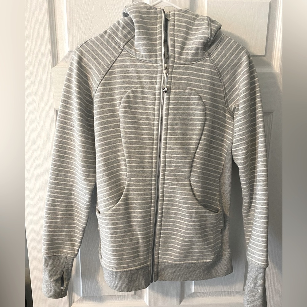 Lululemon Classic Scuba Full Zip Hoodie Sz 6